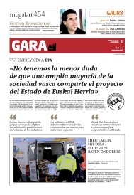 Portada gara